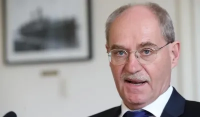 Embajador en Montevideo de la Unión Europea, Karl-Otto König.