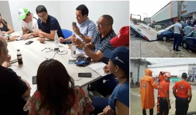 Distrito evaluó los daños en un comité de Gobierno. 