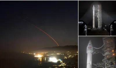 Momentos del lanzamiento.