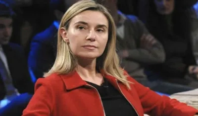 Federica Mogherini, Alta representante para la política exterior europea.