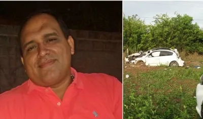 Jorge Lora Galindo, transportador muerto en accidente de tránsito.