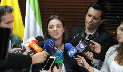 Karen Abudinen, directora del ICBF.