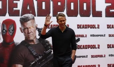 El actor canadiense Ryan Reynolds.