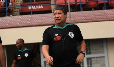 Hernán 'Bolillo' Gómez, técnico colombiano de Panamá. 