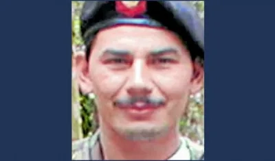 Juan Vicente Carvajal, conocido como 'Misael'.