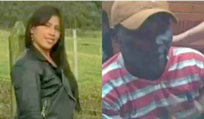 La mujer herida y su expareja. Él la dejó cuadrapléjica tras propinarle 4 tiros y se disculpó por WhatsApp.