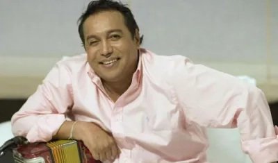 El cantante Diomedes Díaz.