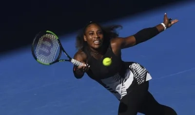 Serena Williams, tenista norteamericana. 