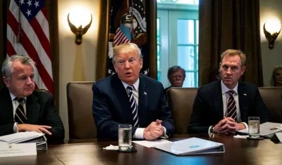 Donald Trump, presidente de Estados Unidos.