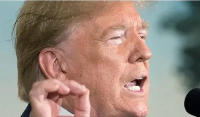 Donald Trump, presidente de Estados Unidos.