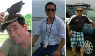 Equipo periodístico asesinado por 'Guacho'.