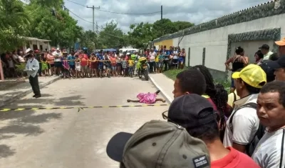 Lugar de los hechos.