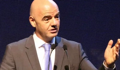 Giani Infantino, presidente de la FIFA. 