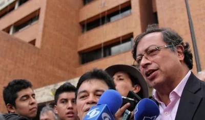 Gustavo Petro, candidato presidencial.
