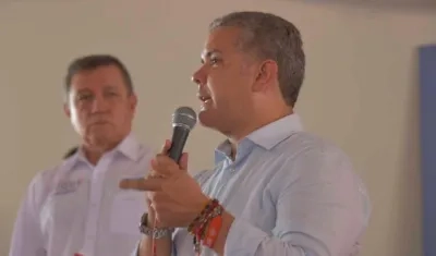 Iván Duque, candidato presidencial.