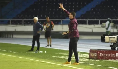 Ismael Escalbo, DT del DIM.