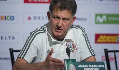 Juan Carlos Osorio, técnico colombiano. 