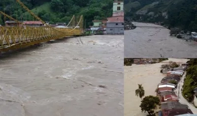 Imágenes de la emergencia.