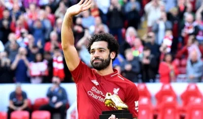 El egipcio Mohamed Salah.