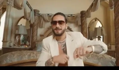 El cantante colombiano Maluma.