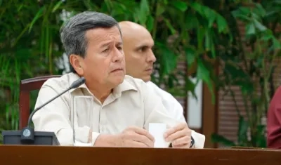 Pablo Beltrán, jefe negociador del ELN en los diálogos con el Gobierno en Cuba.