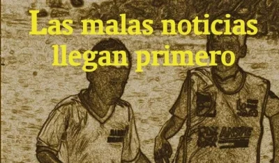 Portada del libro 'Las malas noticias llegan primero'.