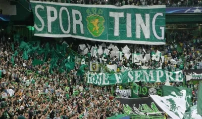 Barras del Sporting de Portugal. 