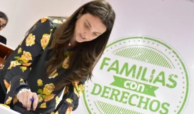 Karen Abudinen, directora del ICBF.