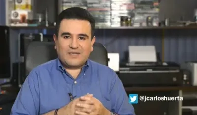 El periodista mexicano Juan Carlos Huerta.
