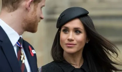 El príncipe Enrique y la estadounidense Meghan Markle.