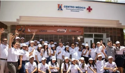 El equipo de la Unidad de Salud Amigable Universitaria (USAU).