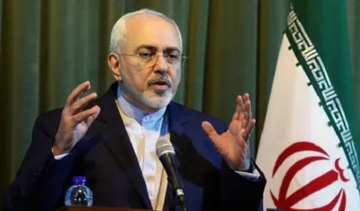 El ministro iraní de Exteriores, Mohamad Yavad Zarif.