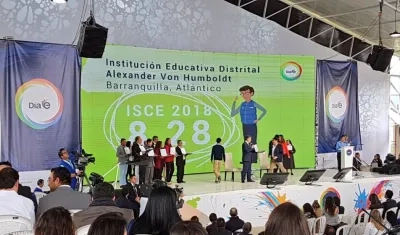 La Humbodt, como es llamado Institución Educativa Distrital Alexander Von Humboldt, obtuvo el primer lugar en media.