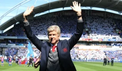 Arsene Wenger, ex técnico del Arsenal. 