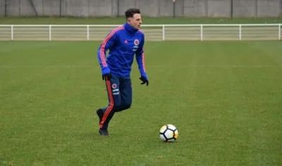 Santiago Arias, defensa de la Selección Colombia. 