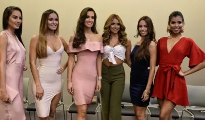 Entre Claudette Abuchaibe, Miriam Carranza, Vayira Vieco, Sheyla Quizena, Hillary Cerra, María Vengoechea, Andrea Osorio, Valentina Borrás y Valeria Villarreal, estará la próxima Señorita Atlántico.