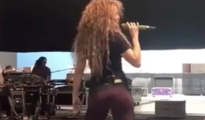 La cantante barranquillera Shakira.