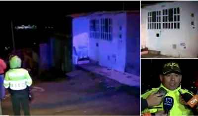 La Policía llegó a la residencia y encontró a herida a la mujer, que falleció cuando era llevada a un hospital.