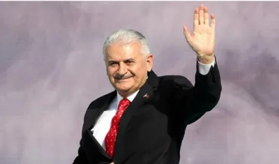 Primer ministro turco Binali Yildirim.