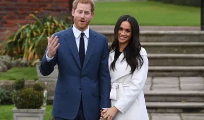 El príncipe Enrique y Meghan Markle.