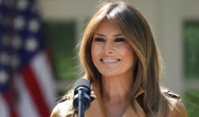 Melania Trump.