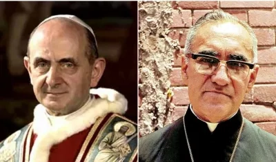 Pablo VI y Monseñor Óscar Arnulfo Romero serán canonizados por el Papa Francisco.
