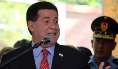 Presidente de Paraguay, Horacio Cartes.