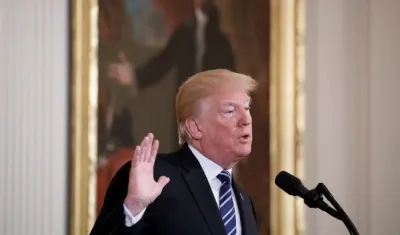 Donald Trump, presidente de Estados Unidos.