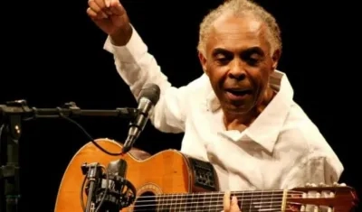 El cantante brasileño Gilberto Gil.
