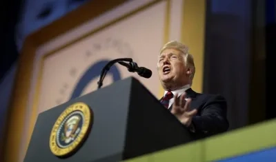 Donald Trump, presidente de los Estados Unidos.