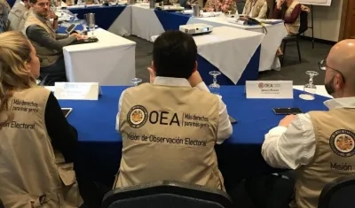 Misión de Veeduría de la OEA llega a Colombia