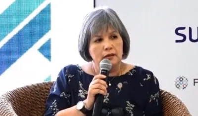 La presidenta de la JEP, Patricia Linares.