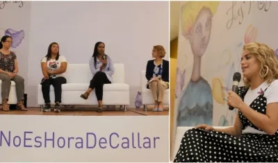 En el evento participaron Jineth Bedoya y Adriana Lucía.