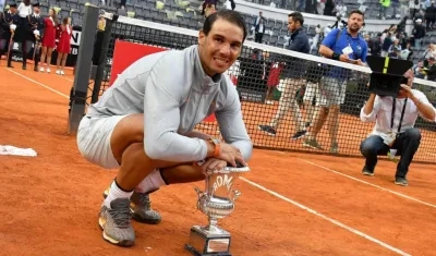 Rafael Nadal, tenista español. 